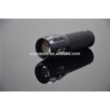 manufacturer led flashlight , zoom flashlight torch, zoom dimmer led flashlight